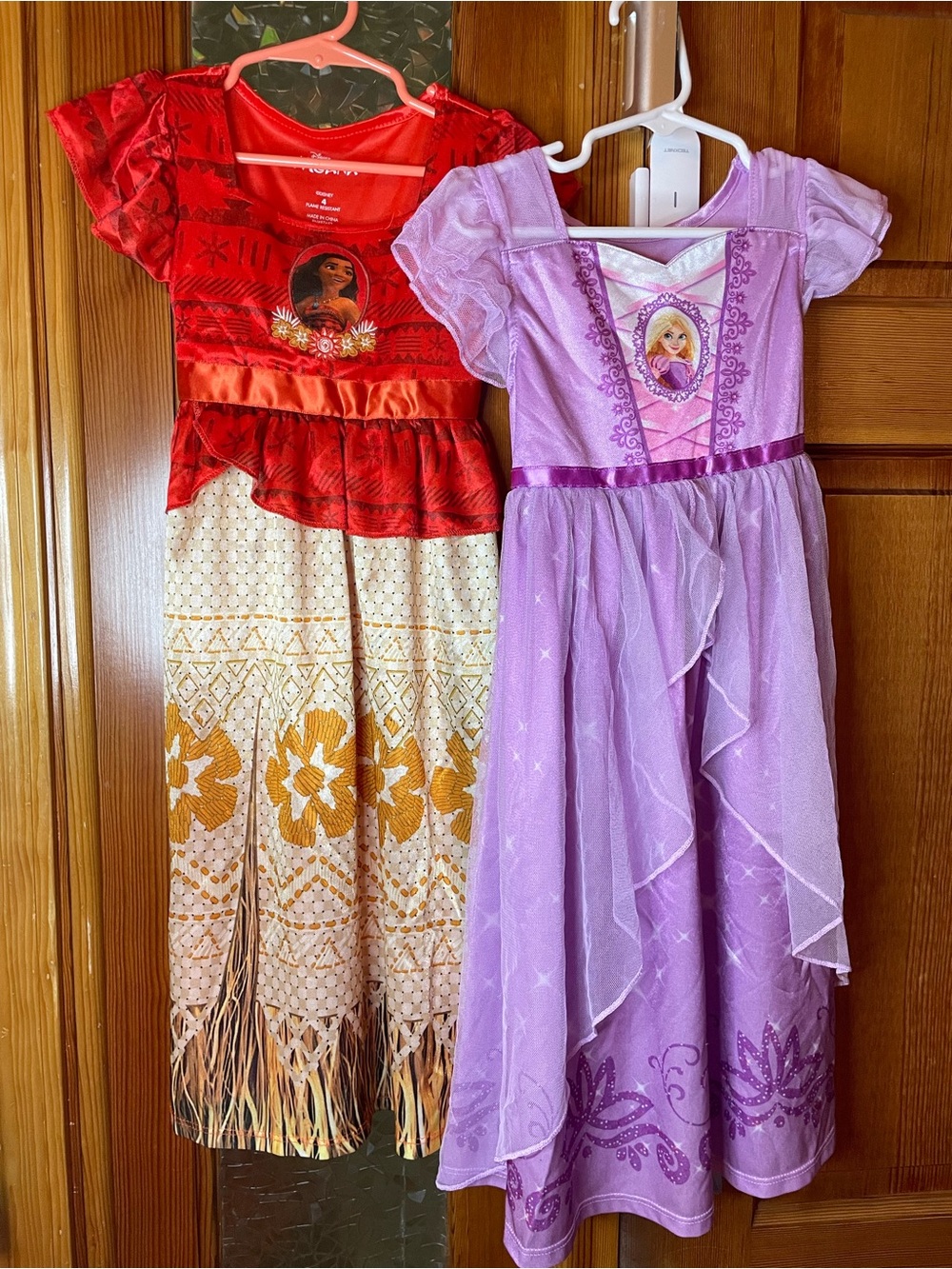 Disney Princess 4T nightgown bundle